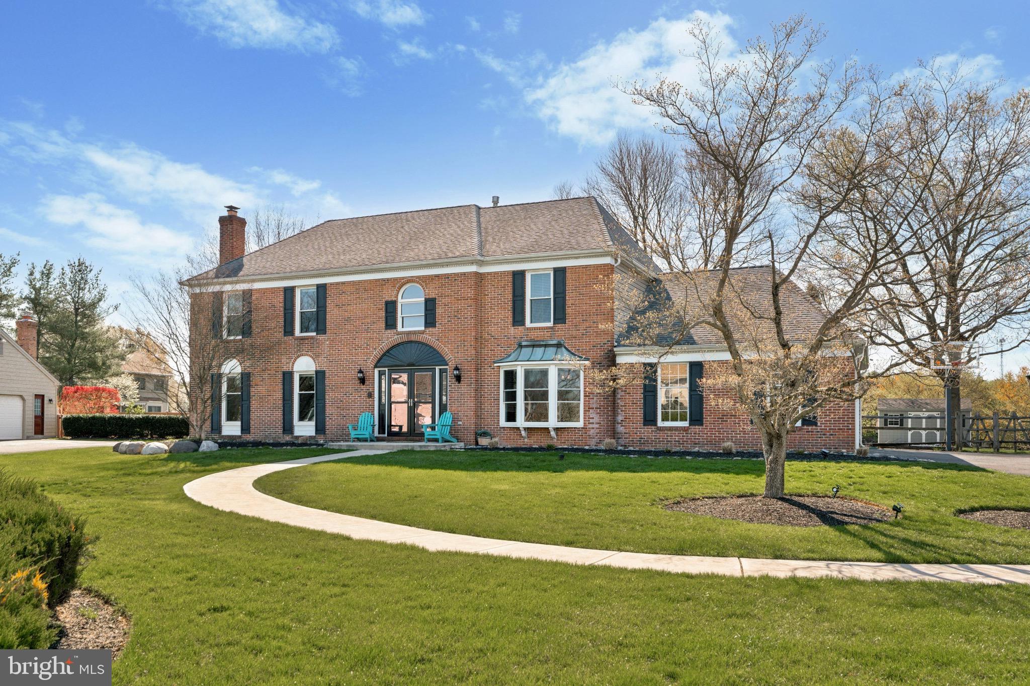 Open House cancelled for Saturday.
Step into a life of comfort and convenience in this beautifully maintained colonial nestled on a quiet, tree-lined street in the desirable Dublin Hunt community. Set on a lush .63 acre lot with a fenced in yard, manicured landscaping and a spacious two car garage, this home offers timeless charm and modern updates throughout.
Inside, you're welcomed by a sun-drenched two-story foyer that flows seamlessly into formal living and dining spaces—perfect for hosting holidays or casual get-togethers. Rich hardwood floors, custom trim, and built-in details add warmth and character at every turn.
At the heart of the home lies a stunning kitchen, fully remodeled in 2019, where style meets function. With hand scraped hickory floors,sleek stainless steel appliances, center island, and classic tile backsplash, meal prep becomes a pleasure.
The adjacent family room is a true gathering space, complete with a wood-burning fireplace and a stylish wet bar—perfect for relaxing nights or entertaining friends.
On the main level, there’s also a powder room, laundry room and a great bonus room that can easily serve as a 5th bedroom or home office—whatever fits your lifestyle best.
Upstairs, unwind in the spacious primary suite featuring a private sitting area with gorgeous barn doors, a spa-inspired ensuite with a sky light, soaking tub and walk-in shower. Three additional spacious bedrooms and an updated hall bath round out the second floor with space for everyone.
Need more room to spread out? The partially finished basement offers a flexible space for a home gym or playroom —and recent basement waterproofing completed for added peace of mind.
Out back, enjoy summer evenings on the deck overlooking a private yard, soaking in the hot tub or ideal for entertaining, gardening, or just soaking in the serenity.
This unbeatable location puts you minutes from parks, top-rated schools, and commuter routes including the PA Turnpike and SEPTA rail. You’ll also love being close to the Promenade at Upper Dublin and vibrant downtown Ambler—with its theater, restauraunts and local shops.
This home checks every box—space, style, and a setting that makes every day feel special.
Schedule your private tour today! Showing begin Thursday April 24, 2025