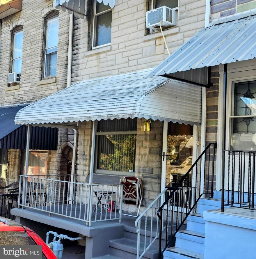 Lovely home in desirable East Reading location with many improvements and upgrades. Covered front porch to relax and enjoy the
fresh air. Enter into the spacious living rm with carpet and ceiling fan. Dining rm has a window air conditioner that is WiFi enabled. Eatin kitchen has oak cabinets and electric stove/oven. Plus, there's a small rm with a commode off the kitchen. Rear door leads to outdoor
enjoyment under covered back porch and fenced in rear yard with locked gate for security. Heated basement has a gas operated combo
wall heater/boiler, new plumbing. new electric panel and washer and dryer. The 2nd floor offers 3 bedrooms. One room is a walk
through and could be an office. The full bath has a tub/shower. The 3rd floor has a spacious bedroom with a gas wall heater, window
A/C, carpet and closet. This caring owner made many updates during his ownership. See improvement list in documents. Home has a
preventative pest contract with Terminix. The thermostats and air conditioners are WiFi enabled for owner's convenience. Make your
appointment to see this wonderful home today!