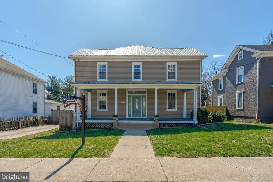 What an amazing opportunity to live in the quaint town of Front Royal! This home offers an incredible amount of space with really large bedrooms, 5 upstairs with two full baths, plus a main level bedroom with full bath. Laundry and additional full bath on main floor with updated kitchen. Basement is walk up and can be finished out for additional living space. Attic is a 3rd level walk up that may also be finished out. Huge, fenced backyard and amazing deck for entertaining! Awesome front porch, perfect for adding a swing and rocking chairs! Newer carpet and freshly painted. Wood floors throughout the main level! Metal roof! Walkable to everything in the town! Minutes to Skyline drive, mountain trails, the Royal Shenandoah Greenway, and you can walk to the Front Royal Boat Landing for the Shenandoah River! This is a really special home!