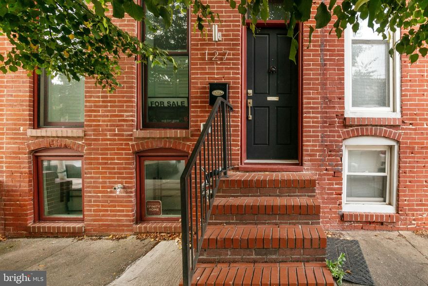 Well-appointed house in Patterson Park on Montford Ave, a close proximity to Johns Hopkins Hospital. CHAP approved renovation in 2016, the interior blends modern features with historic details. You are welcomed into the property by a large shade tree, the finest tree on the street. The main floor has upgraded blonde hardwood flooring, matte exposed brick, soft gray paint, and recessed lighting. A gourmet kitchen anchors the space with stainless steel appliances and dark granite counters.  Cook a feast on the 5 burner gas stove and accompanying exhaust hood.  Live comfortably with an built in microwave, dishwasher, and ice maker. The home features three bedrooms and three full bathrooms. The sunlit filled top floor has two bedrooms, two full bathrooms, great closets and a private deck.  The lower level has the third bedroom, third full bathroom, laundry, and a family room.  Walk-out access to the rear parking pad is off the lower level. This charming home is 1.5 blocks to Patterson Park, a 137 acre community resource with fantastic dog parks, walking trails, playgrounds, and a beloved duck pond. An ideal place to call home, and a great location for long term investment.  1 year remaining on 10 year CHAP tax credit, a savings of $3,439. Equal housing opportunity.