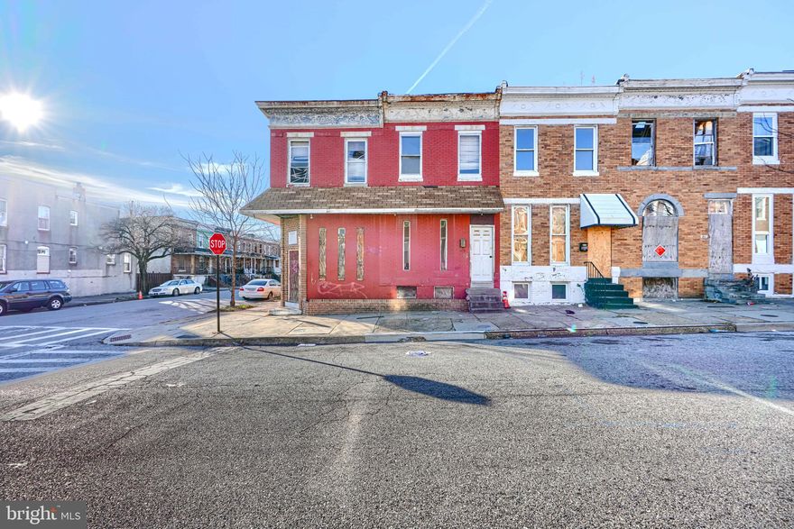 This property will be sold at ONLINE AUCTION. LIST PRICE REPRESENTS OPENING BID. Investor Opportunity! This two-story vacant townhome presents an ideal investment opportunity in Baltimore City with ample room space and profitable potential. This property is ideal for experienced investors or rehabbers ready for a full renovation project. Please Note: The property requires a complete renovation. Exercise extreme caution during any visits. A waiver of liability must be signed prior to all showings. Create your opportunity and transform it into a profit. This home is near Coppin State College and Druid Hill Park. It is a way to start or maintain an investor's dream.

Bidding will open at 12 Noon on Wednesday, January 21, 2026 and close at 2:00 PM on Friday, January 23, 2026. 
    Additional Auction Terms:
$6,000 or 10% buyer's premium, whichever is greater, will be added to the winning bid.
Buyer's Agent must be registered as an agent on Homesale.plus prior to the time buyer places 1st bid. 
Property is sold AS-IS, no inspection contingency.
No financing contingency.
Buyer pays all transfer & recordation taxes and all standard Title / Settlement charges.
10% Earnest Money Deposit due at contract execution.