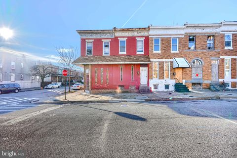 Townhouse For Sale - 1802 N Payson Street<br/> BALTIMORE, MD 21217