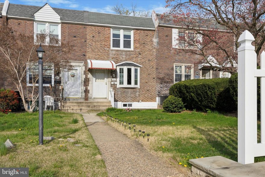 An offer has been received, and an offer deadline has been set for end of day Sunday 4/27 with a response date of Monday, 4/28.

Welcome to this charming 3-bedroom, 1.5-bath rowhome in the heart of Clifton Heights! Step inside to a spacious living room with a  bay window that fills the space with natural light. The kitchen offers generous counter and cabinet space and has been thoughtfully opened to the dining room—perfect for easy entertaining and everyday living.  There is very likely oak hardwood floors under the carpets on both levels!

Upstairs, you’ll find three well-sized bedrooms that share a full hall bath. The partially finished basement provides additional flexible living space to suit your needs—whether it's a playroom, home office, or cozy den—and includes a convenient powder room. The attached garage has been closed off to add even more room for storage, but can be easily converted back to a garage door if needed.  

Notable updates include a newer HVAC system, rubber roof, windows, and water heater. Enjoy the bonus of a fenced rear yard beyond the alley—ideal for pets, play, or outdoor entertaining. 

Don’t miss the opportunity to make this well-maintained home your own!