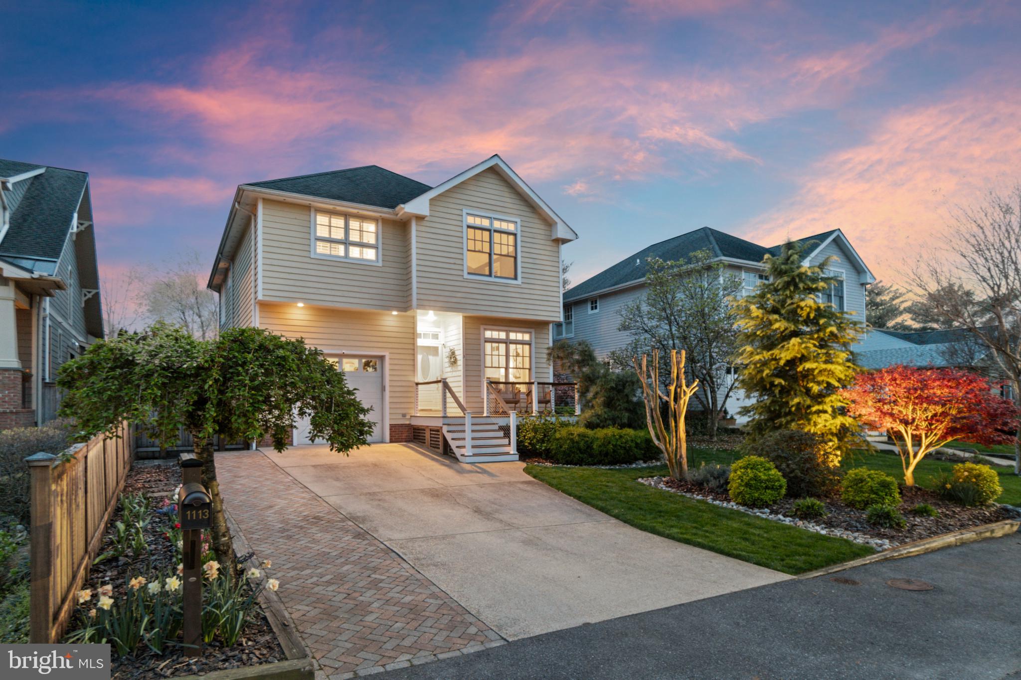 Impeccably maintained both inside and out, this stunning Eastport home offers a serene retreat on a tranquil street with no through traffic, just a short distance from Quarter Landing. Step inside to discover a harmonious blend of modern elegance and timeless appeal. The main level boasts gleaming hardwood floors and an airy open-concept layout, flooded with natural light that complements the soothing, designer-neutral palette of paint colors and wall coverings. The heart of the home is the chef's kitchen, meticulously designed for culinary enthusiasts with a Viking stainless steel suite, including a gas stove and built-in appliances. Honed-edge granite counters and backsplash, granite waterfall kitchen island, a steel apron front sink, Decorá cabinetry, and a convenient butler’s pantry elevate the culinary experience. Entertain in style around the wood-burning fireplace with a brick surround, with ample space for multiple dining areas or seating configurations. A main-level home office provides a quiet retreat for productivity. Upstairs, three bedrooms await, including the elegant primary en-suite boasting a walk-in closet and a newly updated bathroom featuring heated floors, a freestanding tub, linear tile, and a glass shower enclosure. Two additional bedrooms offer generous closet space. The fully finished basement extends the living space with an additional bedroom, full bathroom, and flex space ideal for a home theater, den, or gym. Enjoy the added convenience of having both an attached garage and a storage shed in the backyard. A home generator ensures peace of mind. Relax and unwind on the enclosed back porch, where you can enjoy the serenity of the lushly landscaped, private backyard featuring a patio and gated access to Miami Avenue. By day, bask in the meticulously designed outdoor space, and by night, be captivated by the enchanting ambiance created by extensive professional landscaping and strategically placed exterior uplighting. Enjoy the convenience of living, working, and playing in close proximity to local marinas, restaurants, and the vibrant cultural scene of Eastport and Historic Downtown Annapolis. With live music venues, theaters, museums, and art galleries at your fingertips, every day presents an opportunity for adventure. Plus, the home’s location just one mile from the middle of the Spa Creek Bridge offers easy access to all that the area has to offer.
