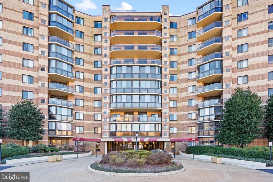 The Rare, Enormous, and Luxurious RR Model with Sunroom is the largest unit the Rotonda has to offer. With south and west views of mountains with great sunsets in the Heart of Tysons Corner! Elegantly appointed throughout with gleaming marble, neutral tile, granite, fresh neutral paint, extensive functional built-ins, crown molding, chair molding, columns, dual HVAC systems, newer electrical panel, workshop walk-in, 2 Master Suites with dressing areas and full baths, separate laundry room and a garage parking spot included with this amazing unit! All bedrooms have california closets with shelves, customs built in cabinets with desks and bookshelves and built in glass cabinets with lights. New sliding glass doors 2023, Refrigerator 2020, Microwave 2021, Cooking Range 2021, Dishwasher 2022, Granite countertop and sink with faucet and disposal 2021, Carrara white quartz vanity tops with faucets and sinks in two bathrooms 2021, New cherry floors 2022. As a resident of The Rotonda, you'll enjoy living in a 24/7 Gated Community on 34 acres with an indoor lap pool & outdoor lagoon pool, Gym, library, business center, game room, study areas, library, kids play area, yoga studio, and - his/her locker rooms - each with a 4-person sauna. Rotonda has 2 playgrounds, 4 lit tennis courts, 2 landscaped ponds with trails leading to the Gazebo. Nearby are the 3 sports courts - Basketball, sand volleyball & 1/2 soccer field. Rotonda is Pet Friendly! There is an off-leash dog park, too! Shaded Walking trails, putting green, picnic and bar-B-Q areas, Electric Car Charging Station, Car Vacuum, Car Wash, General Store, a game room with billiards, foosball table and plenty of seating, and Much More. Water, Sewer, and Gas are included in the monthly condominium fee. For more information, please visit Rotonda's website! Easy access to major commuter routes including Route 7, 495, the Dulles Toll Road and the Silver Line Metro is close by as well. Incredible dining, shopping and entertainment are just steps away! The Boro center is located a block away and features Whole Foods Market, shops and restaurants, and also a movie theater. Tyson's I and II are close by as well, and there are plenty of other great shops and restaurants along Route 7.