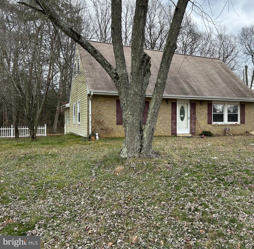Lovely cape cod style home has 3 bedrooms and 2 bathrooms, 2 levels with no basement. This cozy home has a fireplace in both living areas of the home, large eat in kitchen. and a huge backyard for entertaining.