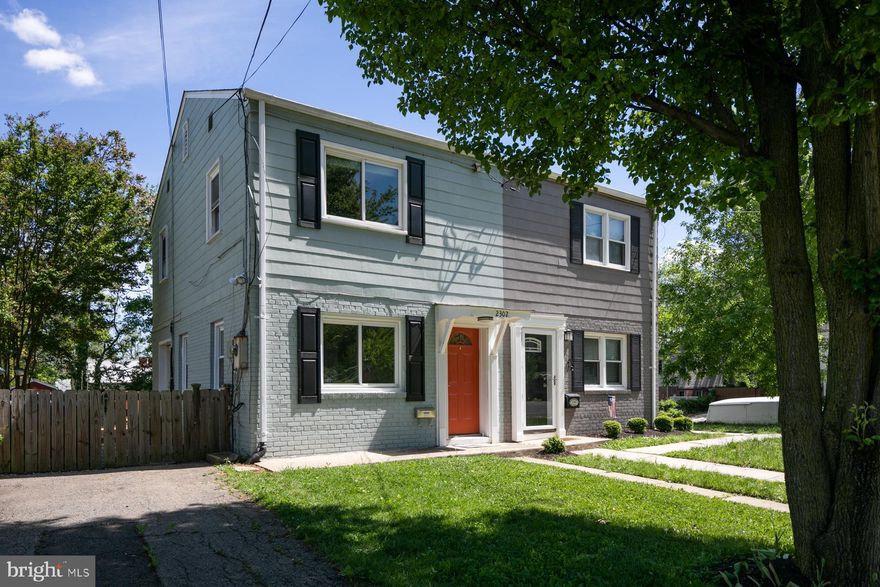 Offers due Monday, 17, by 6 pm.   Unbeatable Location. 2 blocks to Huntington metro station (20 minute ride to DC), a few stops from Crystal City/National Landing, easy access to 495, Wilson Bridge, 295, Andrews AFB, Ft. Belvoir, Pentagon, Telegraph Rd, Rt 1, and old town Alexandria.   You're going to love this cozy, move-in ready duplex. The open concept main level, consists of updated kitchen & spacious living room. Upstairs you'll find an updated bathroom, beautifully refinished original hardwood floors, fresh paint. Newer HVAC, appliances, deck and landscaping means you can just move right in and not worry about repairs. Enjoy privacy in the low maintenance, fenced-in backyard with shed.   The driveway can fit two cars, but there's also plenty of street parking available for guests. Other nearby attractions include Mount Eagle Park, Mount Vernon Trail, Huntley Meadows Park, shops along Huntington Ave and N. Kings Hwy, and Hoffman Center.