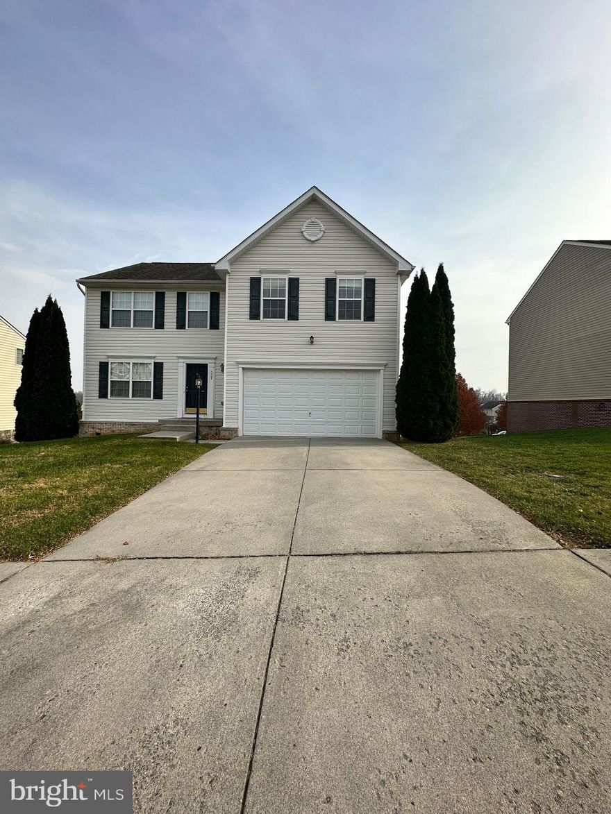 This spacious 4 bedroom, 2.5 bath colonial is located in the highly desirable Gallery neighborhood. Featuring hardwood floors on main level and brand-new carpet throughout the bedrooms as well as an unfinished basement perfect for storage or creating your own space whether it be for work or play. The property also boasts a huge owner's suite with an attached bathroom that includes a luxurious soaking tub - perfect for relaxing after a long day. The family room, designed with an exquisite fireplace, offers the perfect setting for cozy family gatherings or entertaining guests. Adjacent to this is a generous sized deck, providing ample space for outdoor dining, hosting barbecues, or just enjoying a peaceful evening under the stars. This house truly combines comfort, style, and convenience, making it a must-see for anyone in search of their perfect abode.