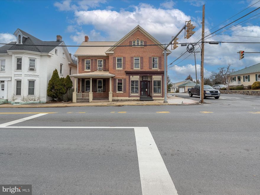 Well maintained mix used building in a high visibility, high traffic location in the rapidly growing Martinsburg, Berkeley County area. this large all brick building is right off the main street of Martinsburg and easy access to I-81 and route 9, it has 12 car parking lot. It has been an insurance office over 30 years, it could use for residential, bed and breakfast, retail store, medical office, day care, salon etc. A must see!