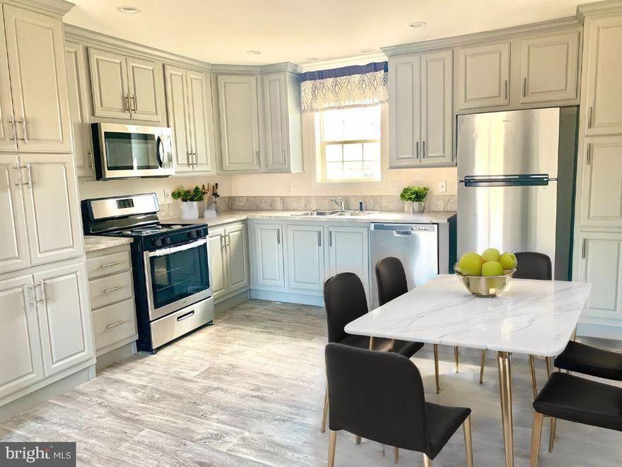 This brand new 3 bed, 2 bath home is a buyer’s delight.  The many upgrades include: floor to ceiling cabinetry, stainless steel appliances, double stainless steel sink, tile backsplash and recessed lighting.  The open floor plans offers 8′ flat ceilings and a spacious living room. The main suite has a large walk-in closet, double 36″ vanity and an oversized corner shower.  The home sits on large flat lot that backs up to a tree lined berm for additional privacy.  Located close to Harrisburg International Airport, with easy access to Harrisburg, Hershey, and Lancaster. Pine Manor is located just outside of Middletown - an all ages, pet friendly community. Call today for an appointment!