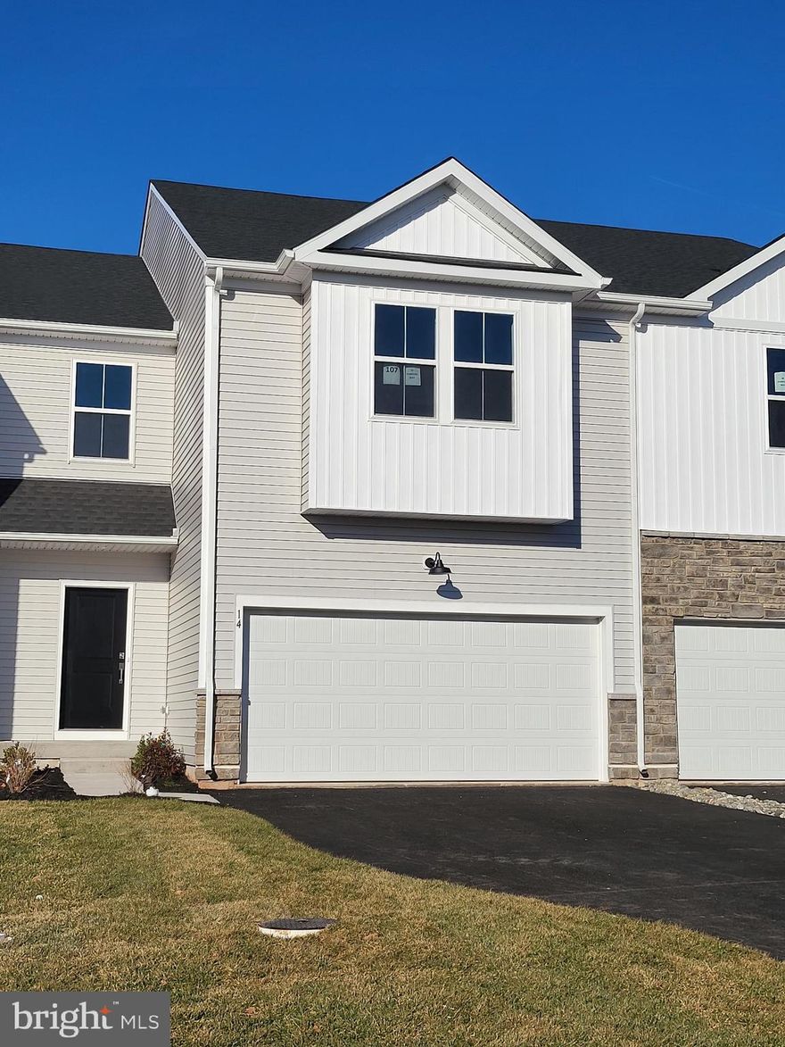 BRAND NEW, never lived in, Luxury Townhome in the sought after Owen J. Roberts School District. Coventry Chase community is surrounded by open space and nestled in the rolling hills of East Coventry Township. Including the finished basement, this 4BD/2.5BA is 3,361 sqft with a 2 car garage and oversized driveway.   Key Highlights: - Spacious floor plans with open-concept living areas - Designer kitchen with quartz countertops and stainless-steel appliances - Luxurious owner’s suite with walk-in closet – Additional 3 bedrooms are sizeable – Finished Basement. Community has easy access to shopping, recreation, and major routes like Routes 422, 724, and 100. Just minutes away are Philadelphia Premium Outlets, the Schuylkill River Water Trail, and well-regarded golf clubs like Linfield National Golf Club. Please note that many photos are of the Model Home. Video is of actual home.