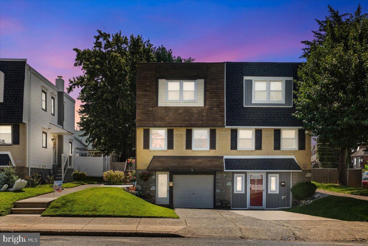 Welcome to this well-maintained 3-bedroom, 1.5-bath home located in the highly sought-after Pine Valley neighborhood of Northeast Philadelphia. Situated in a family-friendly area with great schools and close to convenient bus and train transportation, this home offers both comfort and accessibility for today’s lifestyle.
Step inside to a spacious layout featuring real hardwood flooring throughout the dining and living areas. The inviting living room boasts a partial Z brick wall scape and sliding patio doors that open to a serene and private backyard fully enclosed with a vinyl privacy fence, a large shaded maple tree, and a covered patio perfect for entertaining or relaxing in a private setting.
The kitchen features Corian countertops, ceramic tile flooring and backsplash, a cozy eat-in area, and a separate formal dining room for larger gatherings.
The fully finished basement provides even more living space, complete with carpeting, charming knotty pine paneling, a powder room, laundry area, and access to the attached garage. Multiple entry points include access through the lower front door, side entrance, and rear patio doors for added convenience.
Many inclusions are offered with the sale of this property—please contact the listing agent directly for full details. This is a fantastic opportunity to own a well-cared-for home in one of the most desirable neighborhoods in Northeast Philadelphia!