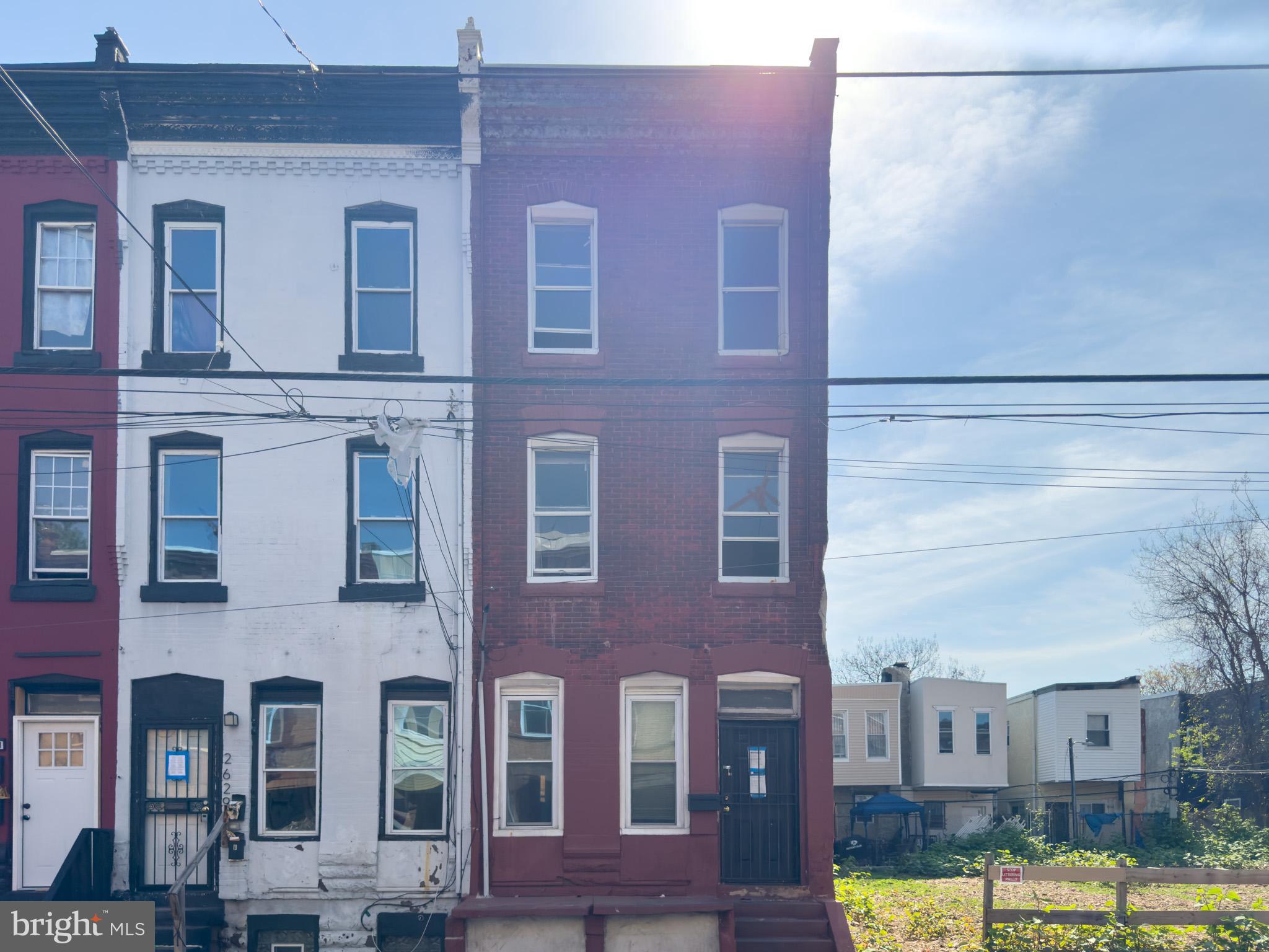This spacious three-story property in North Philadelphia offers 1,778 square feet of potential, ideal for investors or buyers looking to customize a home to fit their vision. With one bedroom, one bathroom, and one kitchen on each floor, the layout suggests the home was previously configured for separate living spaces, making it a unique opportunity for multi-unit use or creative redevelopment. While updates and repairs are needed, the structure presents a solid foundation with generous square footage and flexible design options. Located near public transportation, local shops, and major roadways, this property is worth a closer look for those seeking value and versatility in Philadelphia’s evolving real estate market.