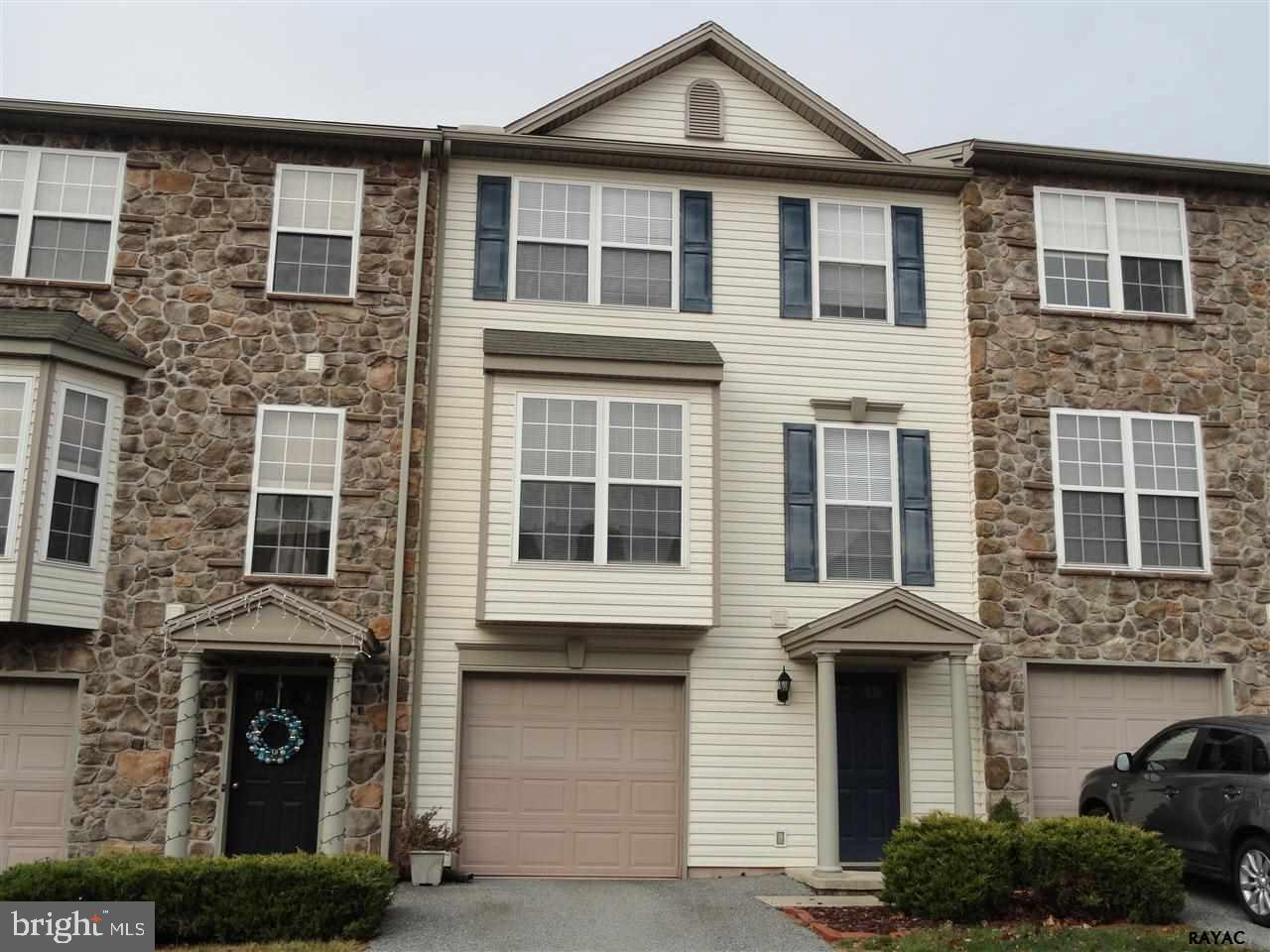 Spacious 3 Bedroom, 2.5 Bath townhome in move-in condition. All appliances remain w/home. You'll love the modern kitchen w/island, cherry stained cabinets, pantry, and dining area. MBR has its own bath. 1 car garage and central air. Priced to sell!!