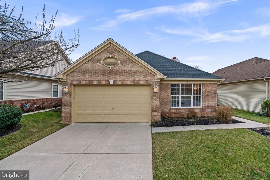 Inviting 3BR/2BA single-family rancher in the desirable Cobblestone community featuring main-level living and 1,948 sq ft of above-ground space. The home offers new carpet and fresh paint, plenty of natural light, and a functional layout. Additional highlights include a 2-car garage, fenced rear yard, and a large unfinished basement with rough-in plumbing, offering excellent potential for future expansion. Conveniently located near shopping, dining, and commuter routes—an exciting upcoming opportunity.