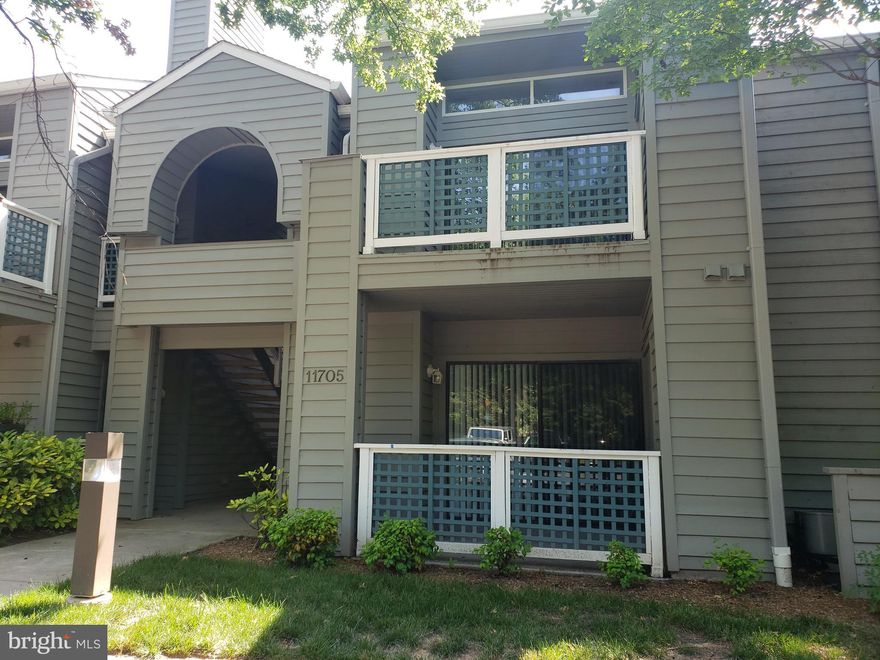 One bedroom, one bathroom condo on first floor in North Reston in a quite green setting. Luxury vinyl floor throughout. Livingroom with fireplace opens to patio and large storage. Bedroom with 2 closets. Stainless steel appliances.  Completely remodeled bathroom with ceramic tile floor. Washer/Dryer in the unit. Plenty of unassigned parking. Walking distance to North Point shopping center, trails, pools, tennis courts. Minutes to FF County Pkwy, Dulles Toll Road and RT 7.