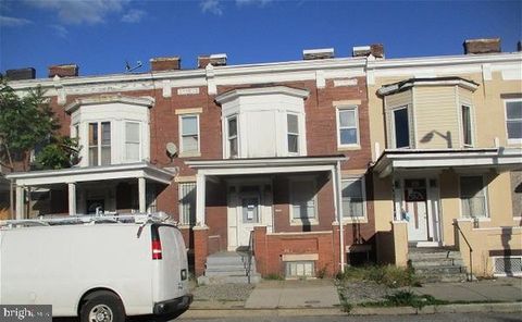 Townhouse For Sale - 1215 Poplar Grove Street<br/> BALTIMORE, MD 21216