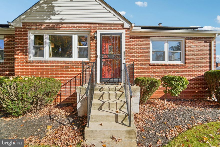 *** OFFER DEADLINE:  SUNDAY 12/15/24 @ 4:00 PM *** Come see the pride of ownership at this charming 3 bedroom, 2 bath, solid brick ranch house offering OVER, 4,000 TOTAL SQUARE feet with a MASSIVE lower level, all situated on a gorgeous corner lot! Appreciate the shade from the mature trees and level, fully fenced rear yard.  This home features beautiful hardwood floors on the main level and a cozy SUNROOM, ideal for relaxation. Every room is SPACIOUS and the updated kitchen comes with a convenient island, granite countertops and stainless steel appliances! The ATTACHED 2 car GARAGE, accessible through a gorgeous sun-filled BREEZEWAY, not only provides convenient parking but also offers extra storage space for your outdoor gear and tools. Outside, you’ll love the massive rear PAVILION with lights, power & ceiling fans, perfect for gatherings and entertaining! The level, FULLY FENCED yard provides an enclosed spade to play, while ample off-street and on-street parking makes hosting a breeze. The spacious finished basement includes a fantastic GAME ROOM, ideal for family fun. SAVE MONEY on tons of money on your ELECTRIC BILL with the leased (PPA) solar panels.  Plus, you’ll have peace of mind with a GENERAC NATURAL GAS-FUELED BACKUP GENERATOR. Don't forget to take a peek in the ATTIC with walk up stairs and head room to stand!  This delightful blend of classic charm and modern amenities is a must-see, schedule your viewing today!