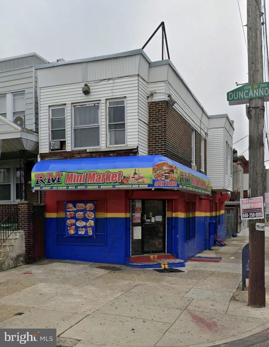 Ideal for investors or owner-occupants. Prime mixed-use building with income-producing commercial tenant on the first floor and a separate residential unit above. Take advantage of the immediate rental income from the already established mini-market.

First and Second floors have separate entrances for privacy and easy management


Commercial (first floor)
Busy mini-market offering lottery and hot food
Street-facing storefront with strong foot traffic
Direct access to basement providing ample inventory/storage space, along with additional half-bath for staff convenience
Residential (second floor)
Private, separate entrance
2 bedrooms
Large living room
Full kitchen
Full bathroom

For price, financials, lease details, photos, or to schedule a showing, please call or schedule with your agent today!