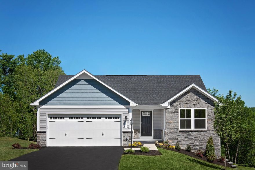 To be built GRAND BAHAMA at the new CARDINAL POINTE by Ryan Homes. You like to entertain and you enjoy your independence. We all need "me" time. The Grand Bahama offers the right amount of space to do both. The kitchen island and dining open to the great room to give you plenty of options for hosting your guests. Gather in the great room for movie night or to watch your favorite sports team. Feel free to host guests overnight, too. You don't have to sacrifice a family room to have a third bedroom, it's included. Or, turn it into a private space for yourself. In the morning, make a big breakfast in the open, eat-in kitchen. The Grand Bahama is for those who enjoy their independence and their friends and family. All the details have been taken care of for you! Wider doorways & hallways, primary suite bathroom with walk-in shower and seat, level handled doorknobs, lowered light switches, and more.  Main-level living has never been so convenient! Enjoy sidewalk lined streets, beautiful meeting areas, or take your furry companion for a walk to the dog park. Enjoy a picnic in the pavilion and let the kids or grandkids play at the tot lot. It's that easy. What are you waiting for?  One-Level Living will allow you to own a new home and take advantage of all the benefits of owning! Cardinal Pointe offers floorplans for everybody!  Basement homesites are available, also. Photos are representative only.