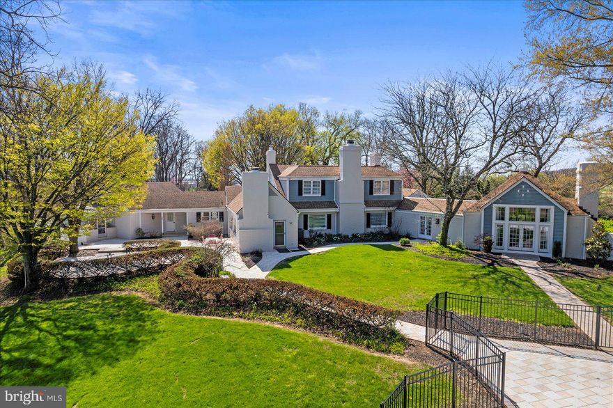 If you value privacy, exquisite views and a resort lifestyle, then look no further as this regal estate, high on the hill is sure to please!  With attention to every detail, this property presents an unmatched level of impeccable design. Enter through a gorgeous masonry pillared gate and be impressed by the tree-lined entryway as you are greeted with breathtaking views that go on for miles. Luxury exudes all around you on this 10+ acre, resort-style residence. An expansive renovation of the entire property showcases this one-of-a-kind custom property for one with distinguished taste. Enter through the double doors to the grand two-story foyer featuring two closets and a settee. Go upstairs and discover two bedrooms complete with walk-in closets and a full bath or continue on the first floor to the massive main living room area with exposed wood beams, a fireplace with beautiful stonework and even a wet bar to service this room. Follow the French doors to the dining room and discover the wall of windows with the extensive, scenic views on full display. Here you will also find a multi-level outdoor terrace, with landscaping to complement the round paved terrace leading to the pool.  Also in the dining room is a bar pass-thru and plenty of room to entertain noted by the oversized dining room table. The kitchen boasts beauty and grandeur that any chef would love. With a portable island, ss appliances and an imported backsplash from Italy, this bright and welcoming kitchen will make creating dinners a delight. The first-floor primary ensuite features 4 closets, 2 sinks, a vanity, dual shower heads, soaker tub, linen closet, and a separate WC. A delightful office space with built-ins and a powder room across the hall make the owners wing a private, personal space. Stroll down the hall to the East Wing and on your way find the meditation room. Here you can enjoy your morning workout with a large fountain, plant life, a 6-person sunken hot tub and powder room. There is a massive dome style skylight above that adds plenty of natural light or enjoy your evenings to gaze at the stars when you wind down from a long day. Continue down the hall to find a French-styled Great room, fit to impress! With 16’ ceilings this spectacular space knows no limits with the enormous fireplace, built-ins, wet bar, mini fridge, motorized cabinet lift TV, stunning chandelier (also on an electric pulley system) and massive windows framing the French doors to the terrace. There is ambiance at every turn of this residence, and the China Room is just one more example. This is a great place for afternoon tea, to host a luncheon, or to enjoy a great novel on the bench seat by the large bay window. Do you enjoy gardening? There is an attached greenhouse with Humidistat/Thermostat; it is a true horticulturists delight! The pool house features a stunning white stone fireplace, water skid-safe ceramic tile floor, skylight, soothing color palate, open-air concept and everything needed for perfection in entertaining as well as two, twin bedrooms!  Be sure to visit the newly resurfaced pickleball court with stunning views and after a game relax those muscles in the sunken, outdoor hot tub or take a dip in the heated 50,000-gallon pool, with dive. This property offers dream-worthy outdoors, mature landscaping and vista views that are unending! There is parking overflow for 26 cars. With just over 10 acres this property is Clean & Green. The main house is a total of 7,249 sq feet. The pool house is a total of 2,561 square feet. Both have been freshly painted to offer a heartfelt welcome to you and your guests. There are 5 bedrooms and 5 baths between both properties.  Location Location Location.  This Estate is like no other. Come and live your best life, every day, on the hill at 6759.