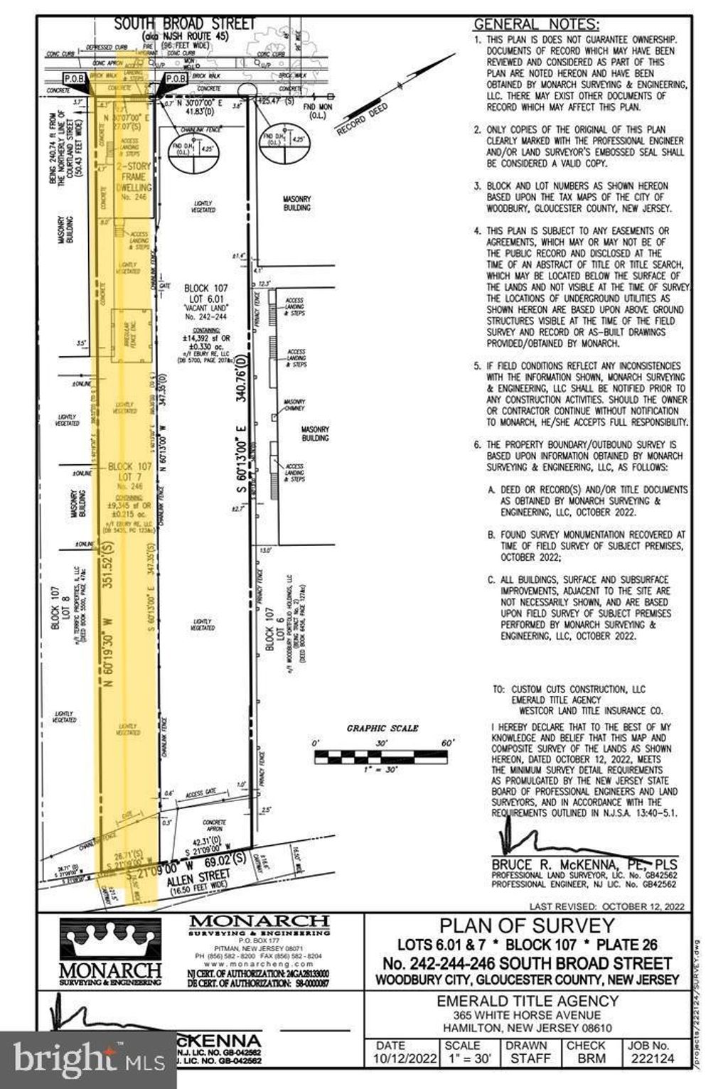 Photo of 242 S Broad Street, WOODBURY, NJ 08096 (MLS # NJGL2067502)