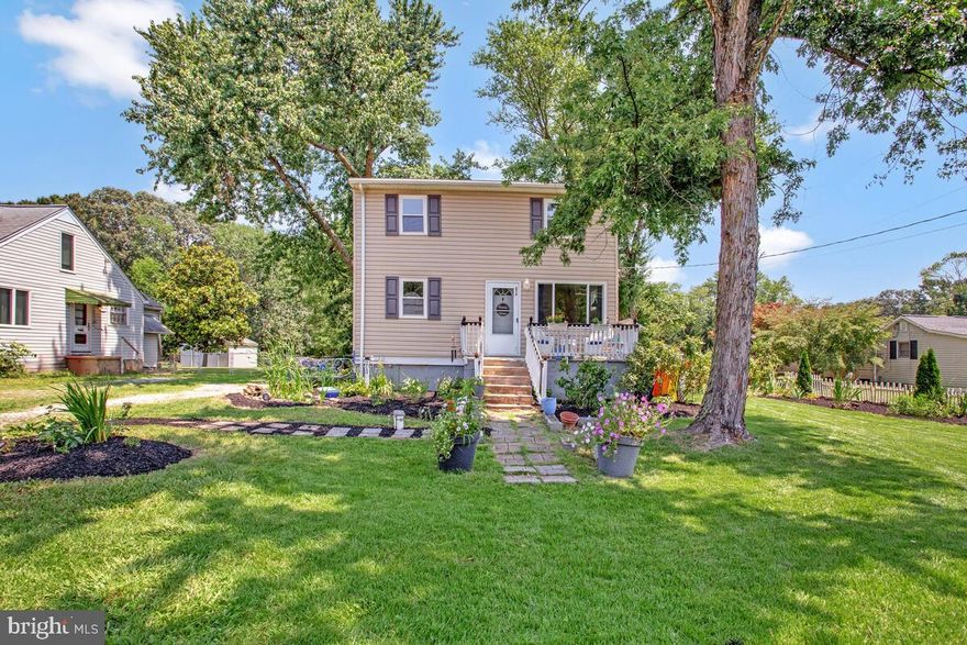 Nice home on a generous 1.18 acre lot in a prime location which makes for easy commuting to Annapolis, Baltimore or Washington DC.  Features of this home include New Windows w/Life Time Warranty, New Front & Back Doors, Rear Deck. Other updates include Well pump, HWH, HVAC, W/D, Refrigerator. Septic recently pumped w/New Riser added. Unfinished basement with walk up exit for future growth.  Outside, the expansive 1.18-acre lot provides endless possibilities—whether you dream of creating a backyard oasis, building a guest house or workshop, or simply enjoying the open space and natural surroundings.