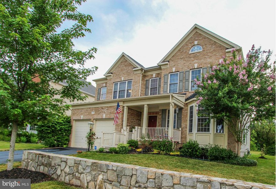 NEW hardwood thru main level!!  Deck & patio backing to trees & golf course! Fresh paint, NEW carpet! Beautiful home boasting 3 private suites! Formal Living & dining, library w/bay window! Fam Rm w/FP. Gourmet Kitchen including cooktop & double oven, pantry! Owner's suite features sitting room w/columns, 2 walk-in closets & luxury bath.1000 sq ft Finished Bsmnt w/full bath! Popular South Village!