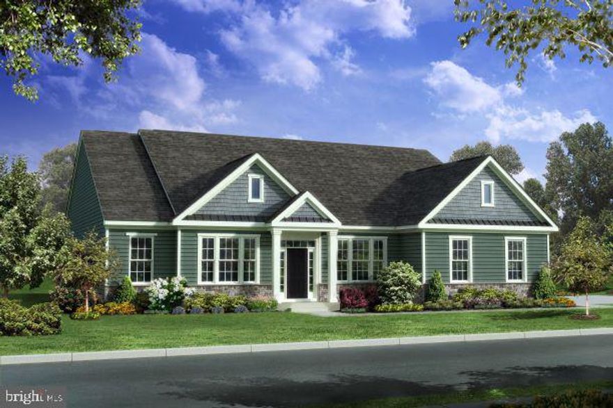 New Construction with semi-custom builder, Benchmark Builders. LAST LOT AVAILABLE in the sought after community of Rothwell Estates. This lot backs to trees and faces West. The Grandview floor plan is a gorgeously large ranch with expansive kitchen and cathedral ceilings. This proposed home has an option for a 2nd floor with loft and additional bed and bath.  Make an appointment with the site sales manager to talk over all the details. Pictures are of similar homes we have done. The Benchmark Builders website has more information like the site map, standard features, and virtual tours. The Grandview is one of 6 floor plans available to build.