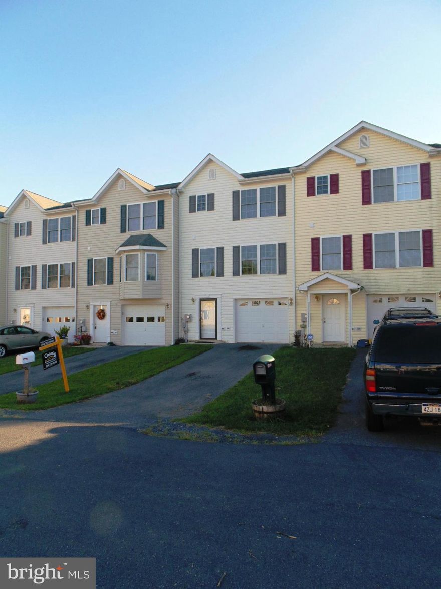 CUTE GARAGE TOWNHOUSE ON A QUITE STREET IN WILDFLOWER S/D. JUST PAINTED, NEW APPLIANCES AND LIGHTING.FRENCH DOORS LEAD TO A NICE DECK TO ENJOY. LAUNDRY ON BEDROOM LEVEL, UNFINISHED SPACE IN BASEMENT FOR FAMILY ROOM AND HALF BATH. ASK ABOUT SELLER PAID CLOSING COST TODAY! EASY ACCESS TO RT 45, RT 9 BYPASS AND I81.