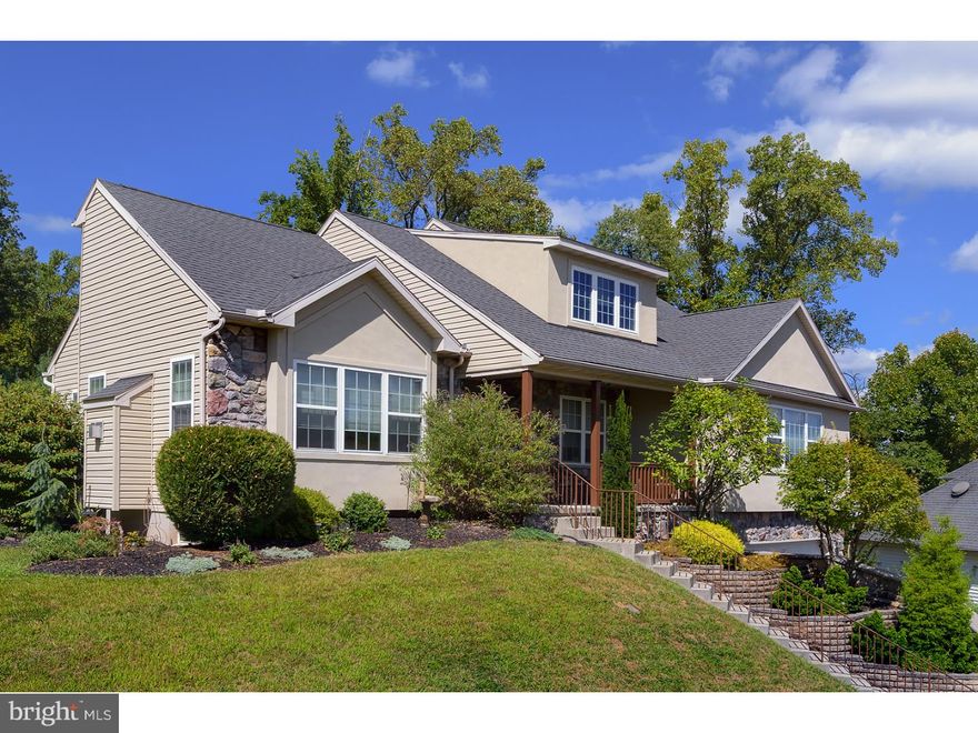 Exquisite home with 4 bdrms, 3 full baths (one on each level) and a half bath. Nearly 3500 sq feet of living space. Amazing master bedroom suite on main level featuring large bedroom with vaulted ceiling, plenty of closet space and huge master bath. Main floor also features open floor plan, vaulted ceilings, gas fireplace in living room, large kitchen with peninsula breakfast bar, great dining room with beautiful dark wood floors, laundry room, and breakfast nook. Amazing finished lower level. Upstairs features 3 bedrooms, small room for reading or office, and full bath. This home is listed at a fantastic price for the quality and quantity of home being offered.