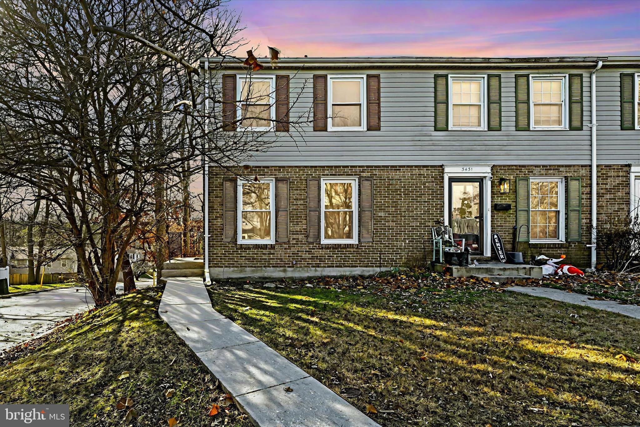 **Open House Monday May 26th 2:00PM Until 3:00PM **Welcome to 3433 Saluda Road, a beautifully renovated 3-bedroom, 2-bathroom end-unit townhome nestled in the desirable Belmont South subdivision in Nottingham, MD. This charming home has been thoughtfully updated and is ready for immediate occupancy. Inside, you'll find a fresh, inviting atmosphere with newer appliances and freshly repainted interiors throughout. The partially finished basement now includes a brand-new full second bathroom, offering added convenience and flexibility for guests, a home office, or extended living space.
As an end-unit, this property offers enhanced privacy and an abundance of natural light, making it a warm and welcoming space. Located within a condo association, residents enjoy access to well-maintained community amenities and beautifully landscaped common areas. Conveniently situated near parks, shopping centers, and major commuter routes, this home perfectly combines suburban tranquility with everyday convenience.
Don’t miss your chance to live in this sought-after neighborhood! Schedule your private showing today and make this stunning property your new home.