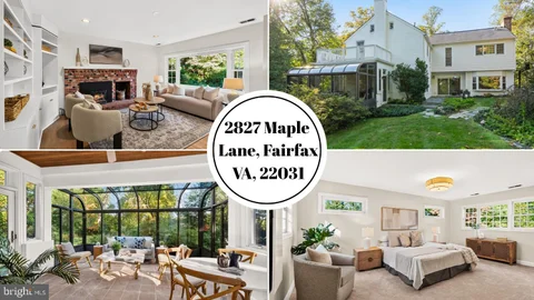 2827 Maple Lane, Fairfax, VA MLS: VAFX2319160