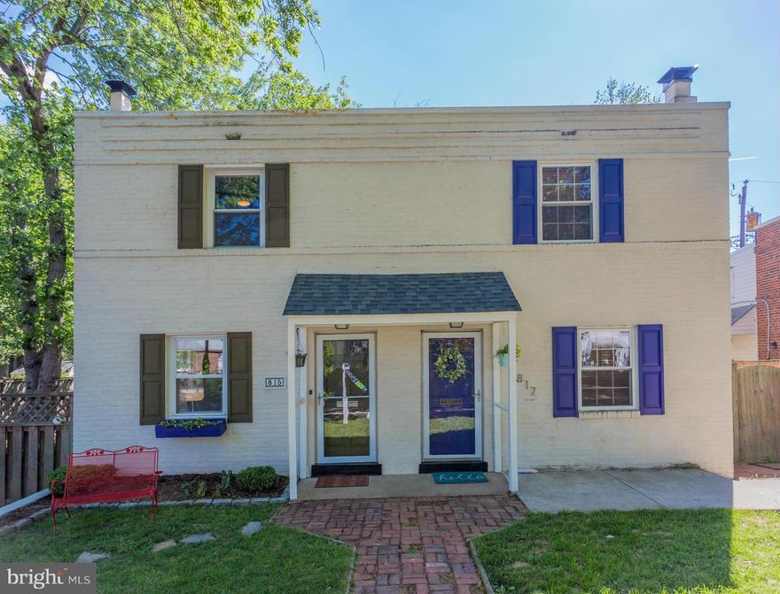 Delightful 2 BR/2 BA duplex in the heart of the revitalized Columbia Pike neighborhood! This terrific renovated 3-level brick home w/ fireplace, beautiful wood flooring, custom closets & cute lower level rec rm features all the vintage charm of the 1930's with the conveniences of 2017. The oversized landscaped lot is fenced and there's a multi-level deck, shed & driveway. Open Sun 5/7, 1-4pm.