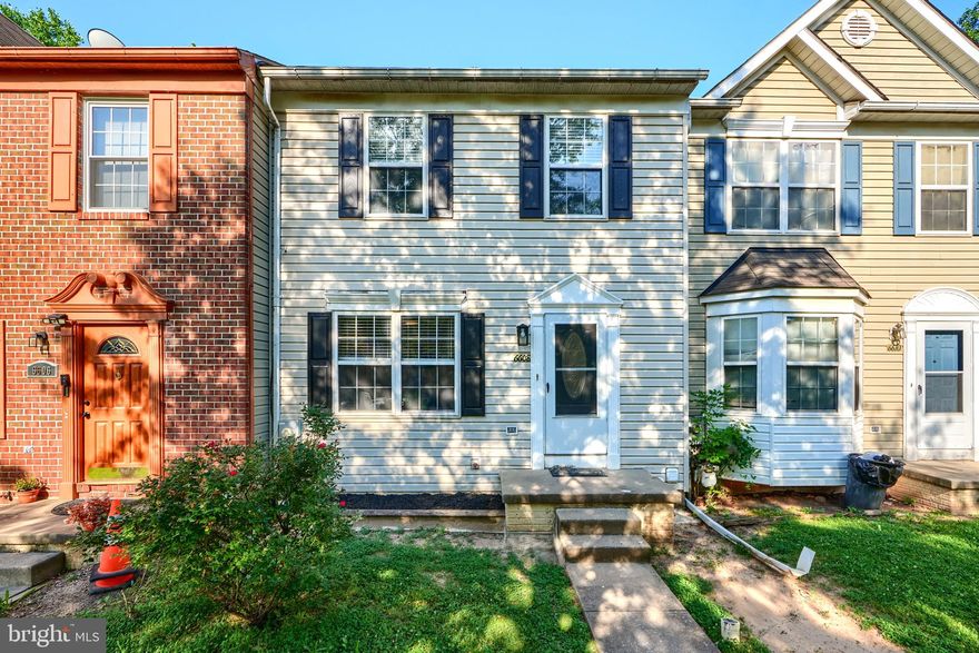 Welcome to 6608 Ridgebourne Drive—a beautifully updated 3 level townhome located in the heart of the desirable Deerborne community. No HOA. With three levels of living space, modern updates throughout, and a fully fenced backyard, this home is move-in ready and full of charm. The main level features an open layout with all-new luxury vinyl plank (LVP) flooring and a fresh coat of neutral paint, a half bath and well-defined living and dining areas. Toward the rear, the kitchen offers a chef’s pantry, stainless steel appliances, a deep single sink, brushed nickel fixtures and an additional dining or lounge area. A sliding glass door leads to a new rear deck that overlooks the fully fenced backyard—perfect for outdoor dining or relaxing. Upstairs, you'll find three comfortable bedrooms with new carpet, including a spacious primary suite to the rear with a walk-in closet and dedicated vanity area. The full bath features upgraded flooring and lighting and serves all three bedrooms. The finished lower level offers an additional open area with LVP flooring—ideal for a rec room, office, or bedroom—alongside a dedicated utility and laundry area with tons of storage storage. Great location with easy access to Route 40 and 695. Set up a showing today!