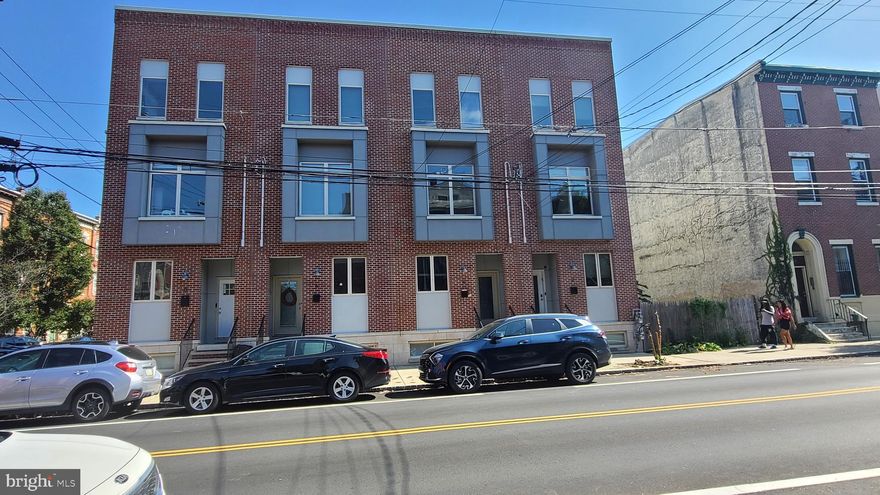 End unit Town-home Condo offers 2 bedrooms and 1.5 baths and is located in highly desirable Fishtown of Philadelphia. This newer construction home offers loads of natural sunlight through many large windows plus high ceilings with recessed lighting. Spacious Living room has open views throughout the first floor. Beautiful Kitchen has soft closing drawers and cabinets, loads of cabinet storage and counter space, Concrete Countertops, “subway” tile backsplash, Breakfast Bar and separate eating area. 2 bedrooms on the lower level with ample closet storage, tile flooring and full bath. This center hall full bath enjoys ornate tile flooring, Vanity with under counter storage and Tub/Shower combo with tile surround. Several storage areas throughout the home, Gas heat, Central Air, Customized brick wall in living room and stunning corner of Windows in the kitchen offering amazing views. Beautiful home. Property will be available by 11-1-2023.
