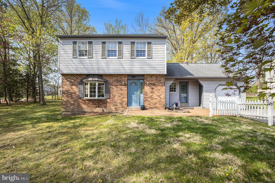 Nestled on a charming corner lot, this inviting 3-bedroom, 1.5-bath home offers a warm and flexible layout perfect for both everyday living and entertaining. Enter the home to the foyer where the formal sunken living and the dining room set the stage for memorable gatherings. The spacious eat-in kitchen, complete with a sunny breakfast area, makes mealtime a delight. The cozy family room features a fireplace and sliding doors that open to a private patio — a perfect spot to unwind or entertain. A convenient first-floor powder room and laundry area enhance the home's functionality. Upstairs, the primary bedroom boasts a generous walk-in closet and easy access to the hall bath. Two additional well-sized bedrooms offer versatility for guests or a home office.  Additional highlights include newer heater, air conditioner and roof, hardwood floors, a full basement, pull-down attic stairs for extra storage, an oversized one-car garage, and a spacious driveway. Located close to parks, shopping, and dining, this home combines comfort, space, and convenience in a sought-after location. Don’t miss the opportunity to make it yours!