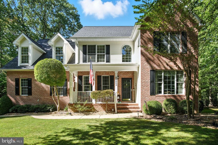 SELLERS ARE MOTIVATED!   
Welcome to 46442 Hyatt Court in Porto Bello Estates!   This huge colonial is situated on over 3 acres of woods and nestled back off the cul-de-sac so you and your family can enjoy the serene privacy of the mature trees.   Upon arriving at the home, you will note the extensive stone landscaping which really adds to the lot's rustic woodsy feel.  Entering into the home, you are greeted with bright wood flooring that flows throughout the main level which boasts an office, formal living/dining room, and den with gas fireplace.  The den is open to the heart of the house, the kitchen with breakfast bar and family dining area.   Stainless steel appliances, large solid wood cabinetry, desk area, and wine rack finish off this welcoming kitchen.   The upper level offers three large bedrooms, spacious laundry room, and plenty storage throughout. The stately primary suite is truly an oasis which includes, a spacious primary’s bath with large soaking tub, separate shower, plenty of vanity space, separate water closet, and walk-in closet.    

There is a fully finished basement with gas fireplace, large full bath, plenty of storage, and more than enough space for all of your family and entertaining needs. The basement walks out to a nature lover’s paradise with exterior decking, stone patio, fire pit area, huge playset, and the surrounding acreage to explore and enjoy!    

Sellers have done a wonderful job maintaining this home and preparing it for its new owners.  Updates include:  2019 & 2021 New HVAC (upstairs/downstairs) and has been maintained bi-annually; 2020 New roof, 30 yr. Architectural shingles; 2022 Septic pumped;  2023 new well pump and motor; 9/2025 Septic pumped; and driveway just sealed.    Sellers have installed new carpet throughout over the last 5 years and there is a whole house generator for your peace of mind.  

You will not be disappointed.   Contact me today to schedule your private showing