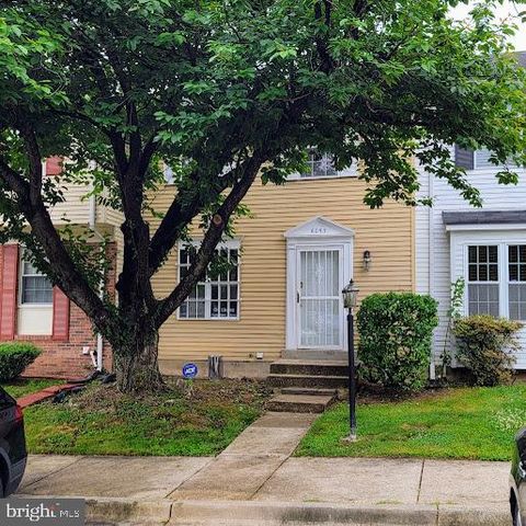 6053 HIL MAR CIRCLE DISTRICT HEIGHTS MD 20747