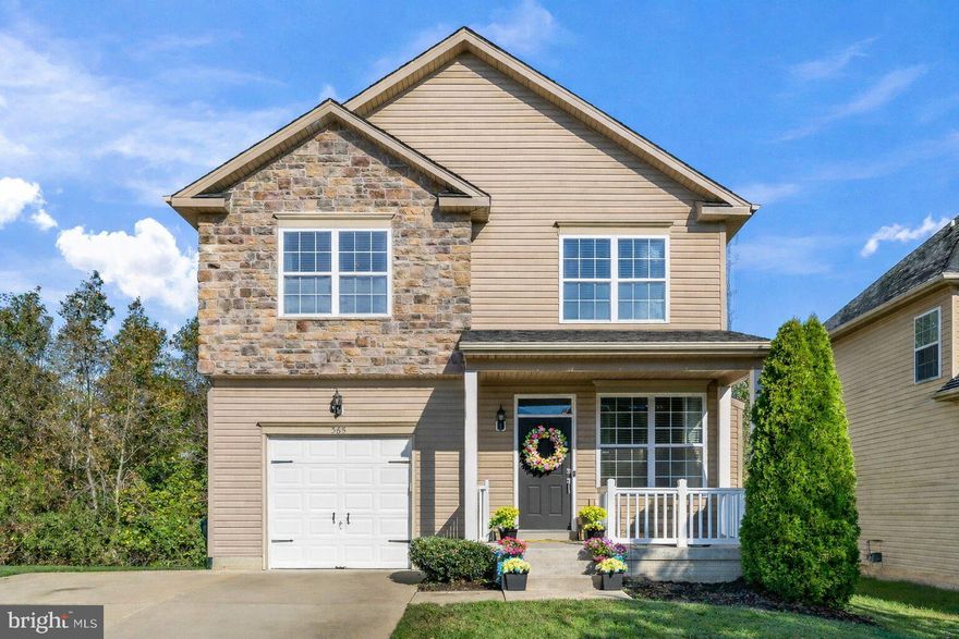 JUST REDUCED!!!! Walk into instant equity!!! Bright, open, and move-in ready! This 3 bedroom, 2.5 bath home in Prince Frederick Crossing offers modern living with low-maintenance new flooring on the main level, an open-concept layout, and a kitchen featuring granite countertops, white cabinets, and stainless steel appliances. Cozy up by the fireplace or relax in the loft-style sitting area upstairs. The primary suite includes a spacious bathroom with an oversized shower, while outdoors you’ll find a fully fenced backyard, spacious deck, and a large side yard—with neighbors only on one side for added privacy. A widened driveway provides extra parking and convenience. Enjoy neighborhood amenities galore—two playgrounds, a baseball field, clubhouse, volleyball court, and sidewalks throughout—the perfect blend of comfort, community, and convenience!