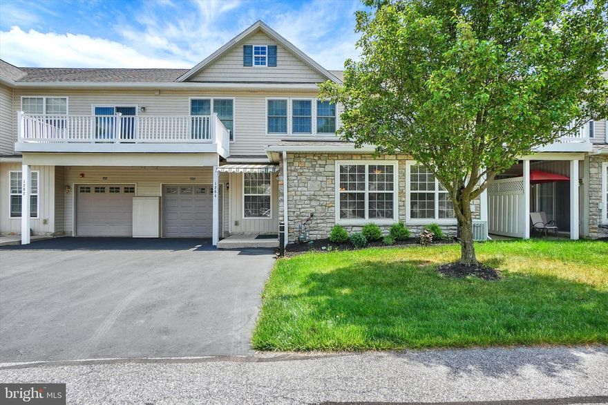 Beautifully maintained villa located in the highly desirable community of The Villas at Bailey Springs! Enjoy the ease of one-floor living with 2 bedrooms, 2 full bathrooms, convenient first-floor laundry, and an attached 1-car garage. The spacious primary suite features a walk-in closet, walk-in shower, and a newly installed bidet for added comfort. The kitchen offers newer appliances and a separate dining area perfect for everyday living or entertaining guests.
A newer awning welcomes you at the front entrance, adding charm and curb appeal. Inside, a sliding glass door leads to the side patio area. A perfect place to enjoy your morning coffee or unwind outdoors. The freshly seal-coated driveway adds to the home’s well-maintained appeal. Say goodbye to lawn care and snow removal and enjoy the low-maintenance lifestyle this sought-after community provides! Residents love gathering at the clubhouse for social events, exercise, and get-togethers. Plus, the library is within walking distance, with shopping, dining, and everyday conveniences just minutes away.
Commuters will appreciate the easy access to I-83 for travel to York or Maryland. If you’re looking for comfort, convenience, and carefree living, this could be the perfect place to call home!