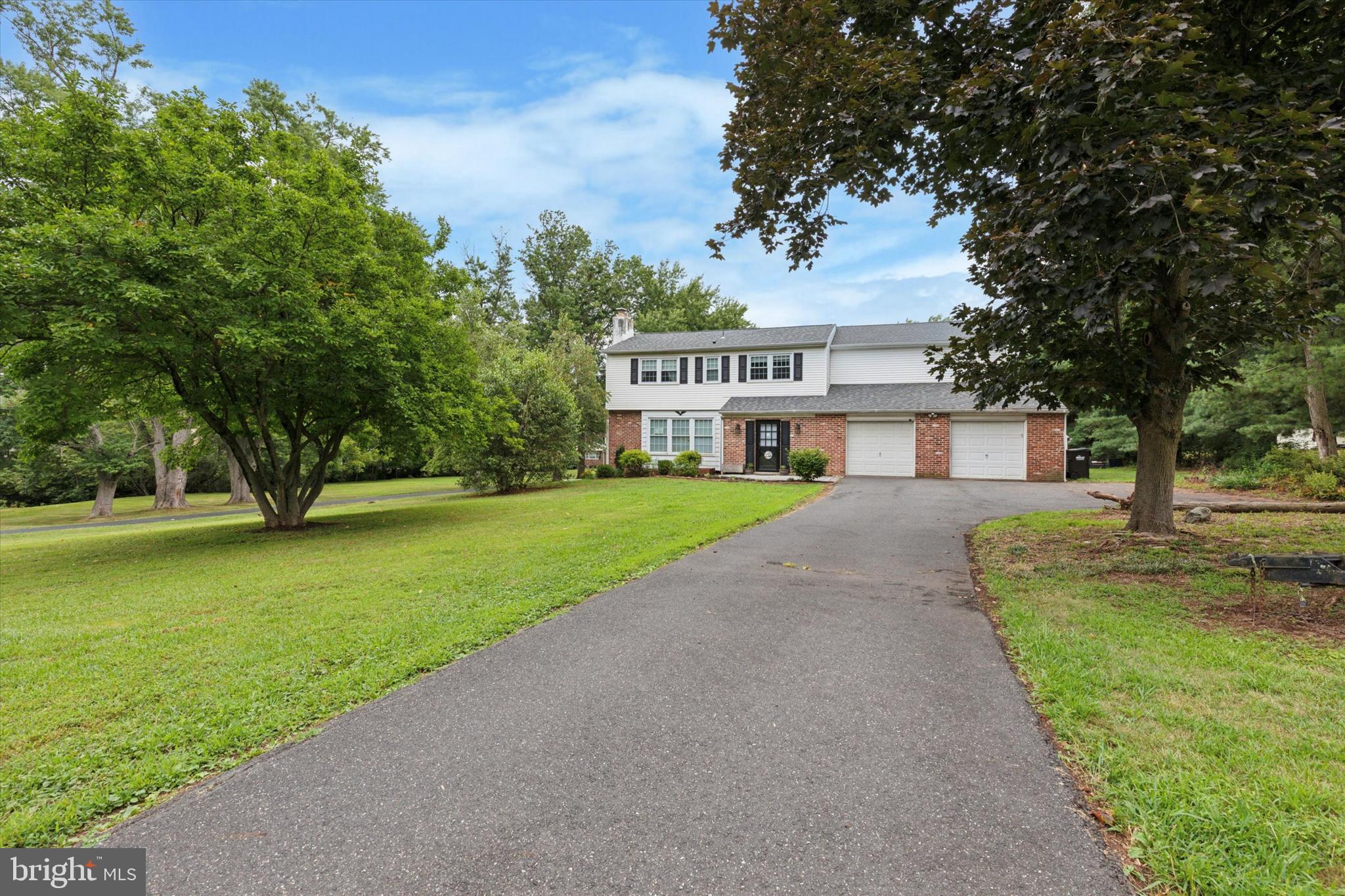 Welcome to this beautifully maintained 5 bedroom, 3.5 bathroom colonial featuring a 2-car garage and modern updates throughout. Step inside to find an updated kitchen boasting stainless steel appliances, granite countertops, subway tile backsplash, and stylish tile flooring. The expansive family room offers the perfect space for entertaining and gatherings, while the inviting living room with fireplace provides a cozy retreat.
Upstairs, the spacious primary suite includes a large bedroom and a private bathroom with double vanity, a stunning tile shower, and tile flooring. Three additional bedrooms provide plenty of space, including one with its own updated attached bathroom—ideal for guests or extended family. A convenient hall bathroom completes the second floor.
Outside, enjoy a large yard shaded by mature trees, offering privacy and room to relax or play. A convenient storage shed completes the backyard. This home blends classic colonial charm with modern updates, making it a must-see!