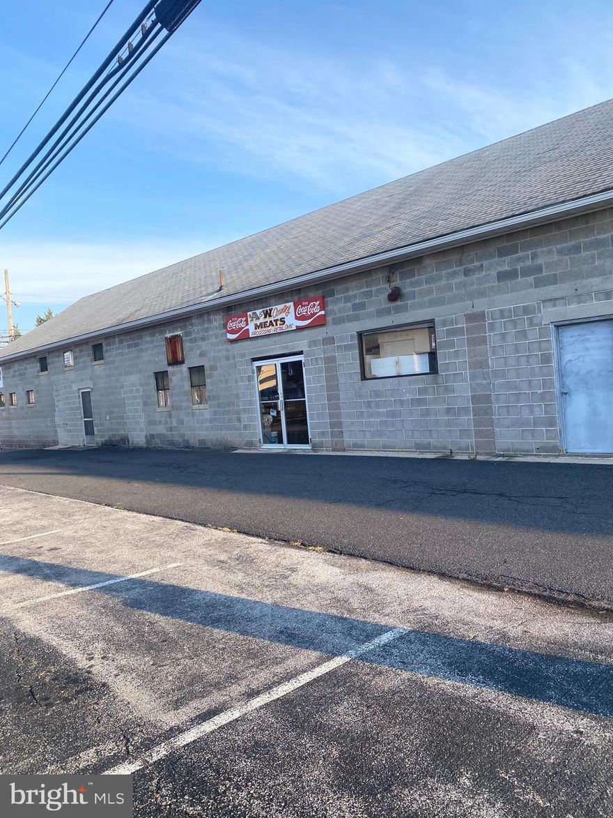 TURN KEY MEAT PROCESSING AND RETAIL STORE PROFITABLE BUSINESS LOCATED IN CENTER OF TANEYTOWN CITY AREA. Taneytown is a rural Carroll County small city located in northwest area of Carroll County and Frederick County farming communities. The area is popular with the people that enjoy FRESH LOCAL CUT MEAT. Busines has operated for 75 years under different familes that supplied local meats for the area. All Equipment is in good operating condition and is regularly USDA and government inspected. Everything transfers for you to carry business on the same day as settlement. All Shelf Goods inventory transfers as part of the sale along with inventory of meat on day of sale. The Buyer is getting a 75 year established meat processing and retail store and with all inventory included.