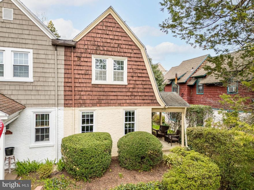 Brimming with classic curb appeal and timeless charm, 1463 Hampstead Road is a true gem located in award-winning Lower Merion School District. This beautifully maintained 3-bedroom, 1-bathroom twin offers the perfect blend of character, comfort, and convenience. From its picturesque cedar shingle siding to its warm and inviting interior, this home showcases original details like hardwood floors and a brick fireplace. Set on a peaceful, tree-lined street yet close to everything Penn Wynne has to offer, this is a rare opportunity to own a home that exudes both charm and value.

Step inside from a welcoming porch into the living room, where natural light pours through the windows, highlighting the decorative fireplace. The space flows effortlessly into the elegant dining room, adorned with a charming chandelier and wainscoted walls. The kitchen offers just the right amount of space, with a back door providing access to the fenced-in backyard and patio—perfect for relaxing or entertaining. Beyond the yard, the one-car garage opens out to the street’s private alley, for added convenience. Upstairs, three spacious bedrooms and a full hallway bathroom maximize every inch of the home’s layout, offering a balance of function and charm. The unfinished basement provides the potential for customization, whether you envision extra living space, a home gym, or additional storage.

Located in the heart of Penn Wynne, this home puts you just moments from top-rated schools, scenic parks, and a variety of shopping and dining destinations. Penn Wynne Elementary and the local library are just a short stroll away, while nearby green spaces like Penn Wynne Park and Wynnewood Valley Park offer endless outdoor enjoyment. Commuters will love the easy access to major highways and SEPTA Regional Rail, ensuring a seamless trip to Center City and beyond. Don't miss your chance to call this charming home your own!