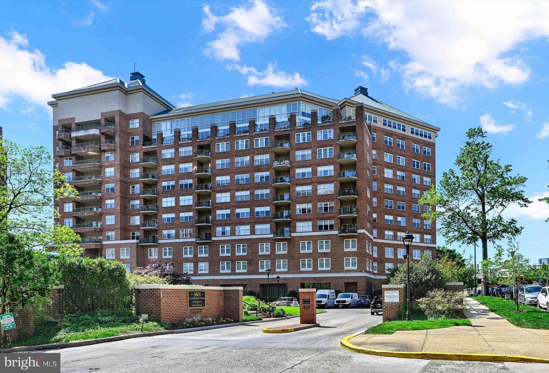 Rarely available two-level penthouse unit in The Colonnade with a double height entry foyer on the main living level. A dramatic wall of windows beyond the curving stairway gives access via three rooms to a large terrace that spans the expanse of the east side of the unit. The main level comprises living, dining, kitchen and laundry spaces south of the foyer, and a den/bedroom and a full bath to the north. The upper level, accessible from both inside the unit and via an entry door from the 11th floor hallway, includes a bedroom with an ensuite bath and multiple closets on the north side and a large primary suite with an expansive ensuite bath and a birds eye maple walk-in closet remodeled by the current owner, a secondary double closet, and a spacious finished loft.
