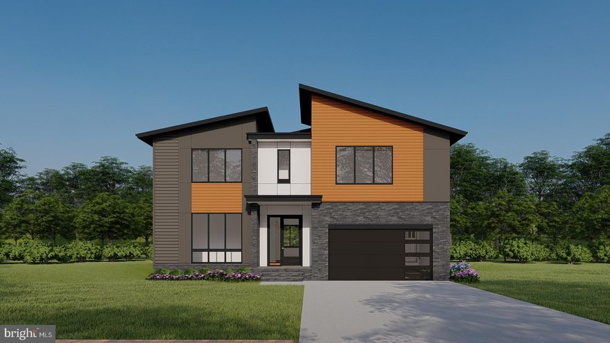 Construction already started and progressing fast! Foundation is in! This ALL-NEW design masterpiece by Anchor Homes, the property offers a desirable location with easy access to Washington, D.C., making it ideal for commuters. Situated on a generous lot of 0.33 acre, this stunning property features 6 bedrooms and 6.5 bathrooms, with each bedroom having its own private ensuite bath for ultimate comfort and convenience. With a living space spanning an impressive 7,573 square feet, there is ample room for luxurious living and entertaining. The open kitchen showcases top-graded appliances, a quartz countertop, and now features 42" stacked to ceiling cabinetry, adding a touch of elegance and maximizing storage space. The contemporary style is evident both in the exterior elevations and the interior finishes, providing a modern and sleek ambiance throughout. This remarkable property also includes an upper-level family activity area, complete with a lounge and deck, providing an additional space for relaxation and enjoyment. The luxury master suite offers a spacious master closet, wet bar, freestanding tub, and separate vanities, creating a serene and lavish retreat. Residents can appreciate the 2-car garage with an EV car plug, catering to the needs of environmentally conscious homeowners. The fully finished walkout basement boasts luxury vinyl flooring, a high-end media room, surround sound speakers, a wet bar, and a vast recreation room, perfect for hosting gatherings or enjoying leisure activities.  Pre-sale special price. Limited time offer! Act now!