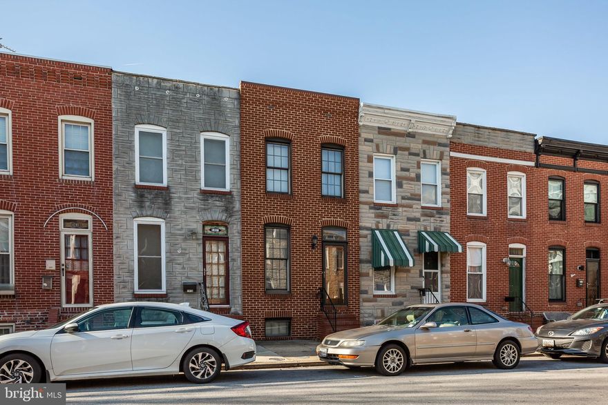 Welcome to 1414 Andre St! The first floor features an open floor plan with a living room, dining room and large eat in kitchen. The second floor features 2 large bedrooms, a den area and a centrally located bathroom. The basement offers ample storage and laundry. The home is completed with a parking pad. Great location within Locust Point, walk to restaurants, parks and shopping! Easy public transportation access