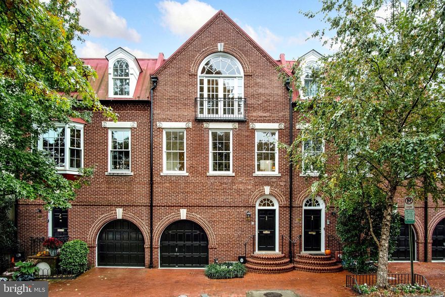 This federal style home situated in the heart of Georgetown's West Village was designed by Robert Bell. The home offers beautiful spaces for entertaining including a grand Living Room with bay windows and bar area, a large Dining Room with fireplace which connects to the eat-in Kitchen and enjoys access to the rear Patio/Pool. Sunlit Owner Suite features high ceilings, Sitting Area with fireplace, en-suite Full Bath, and gorgeous views of the rear yard. Bedrooms 2-4 all enjoy their own Full Bath. Complete with a private Patio and Pool,  Elevator, and 1-car Garage. Total Square Footage of home: 3,630 sq.ft. Open Sunday 1- 4 PM.