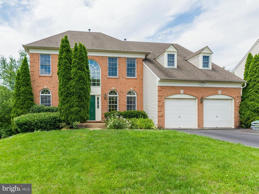 Reduced $10K - Open House Sunday, August 7, 1PM - 4 PM,  Newly Renovated Well Lit Toll Brothers SF home with 4 bedrooms, 3.5 baths & study room. Open Kitchen Layout w/ Granite Countertops & stainless Steel Appliances, Beautiful Hardwood Floors through the Main Level, a Grand Office with Double Doors & Built-in Cherry Cabinets. Finished Walkout Basement w/ wet bar & full bath, Deck backing to woods