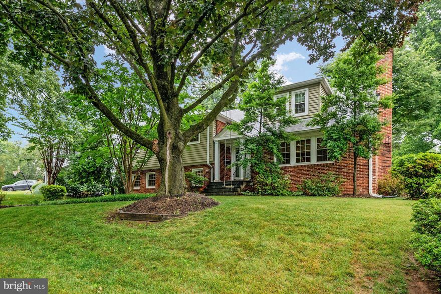 Beautiful, Spacious, 4  Bedroom, 3.5 Bath, Split Level with hardwood floors on 3 levels. This home is conveniently located off Connecticut Avenue by Rock Creek Park. Inside the covered front entry there is a Large Living Room with wood burning fireplace. The Kitchen with Silestone counters, stainless appliances and wine refrigerator has an adjacent ample Dining Room. There is a sunny, large Family Room addition off the kitchen and dining room with hardwood floors, skylights and door to the back flagstone patio and private fenced back yard.  Up one level are 3 Bedrooms and 2 Full Baths. Another level up is the large Master Bedroom with a separate zoned heat pump. There is a generous Master Bath with tile floors, glass enclosed shower and separate toilet room. The lower level is carpeted with a gas fireplace and half bath. The laundry room is on this level with a walk-out to the patio. With an EV charger and slate front walk, this house is a MUST SEE.